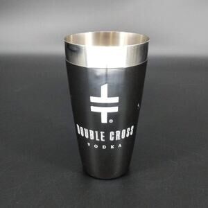Double Cross Vodka Large Martini Cocktail Bartender Style Shaker - GUC